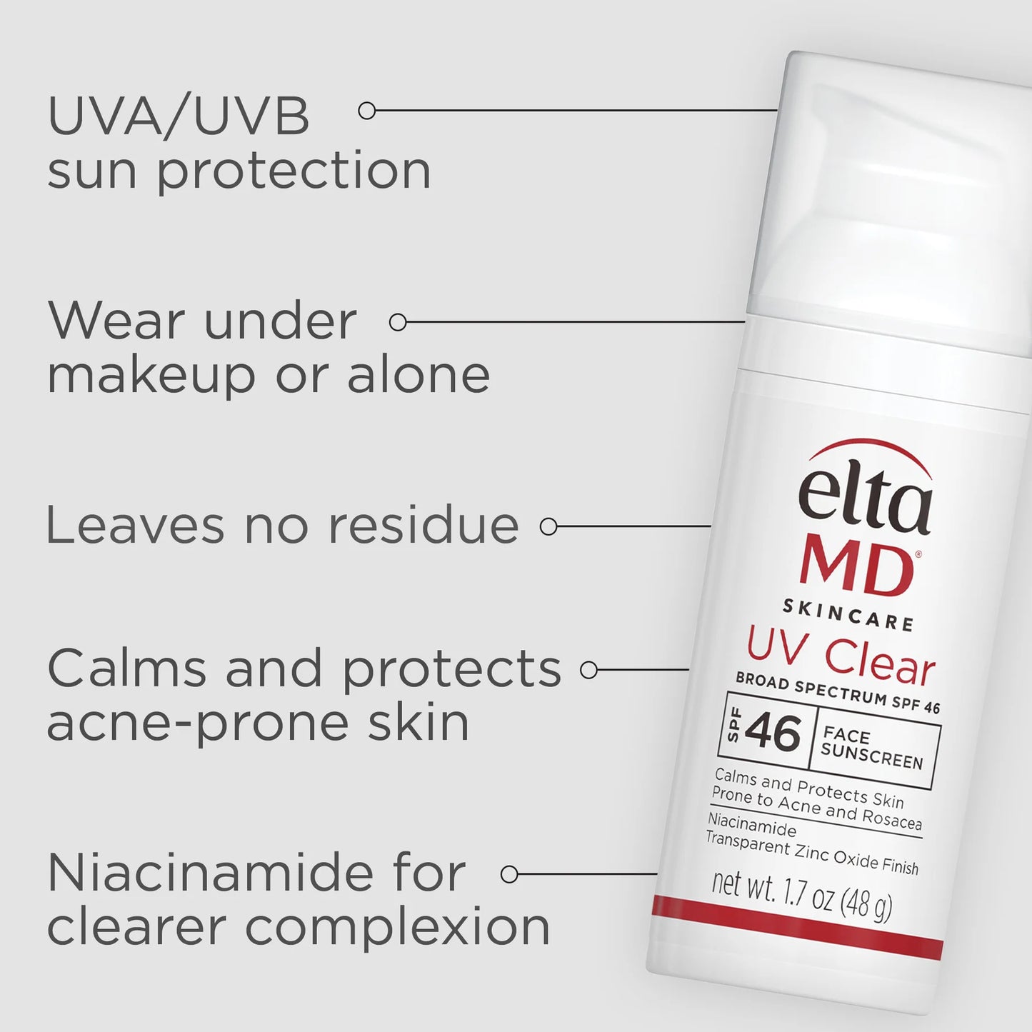 EltaMD UV Clear Broad-Spectrum SPF 46