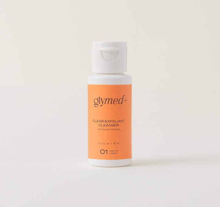 GlyMed Plus Clear Exfoliant Cleanser with Benzoyl Peroxide