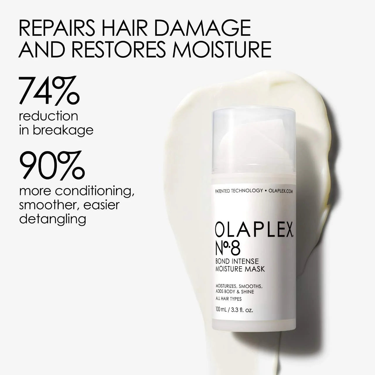 OLAPLEX No. 8 Bond Intense Moisture Damage Repair Hair Mask Treatment