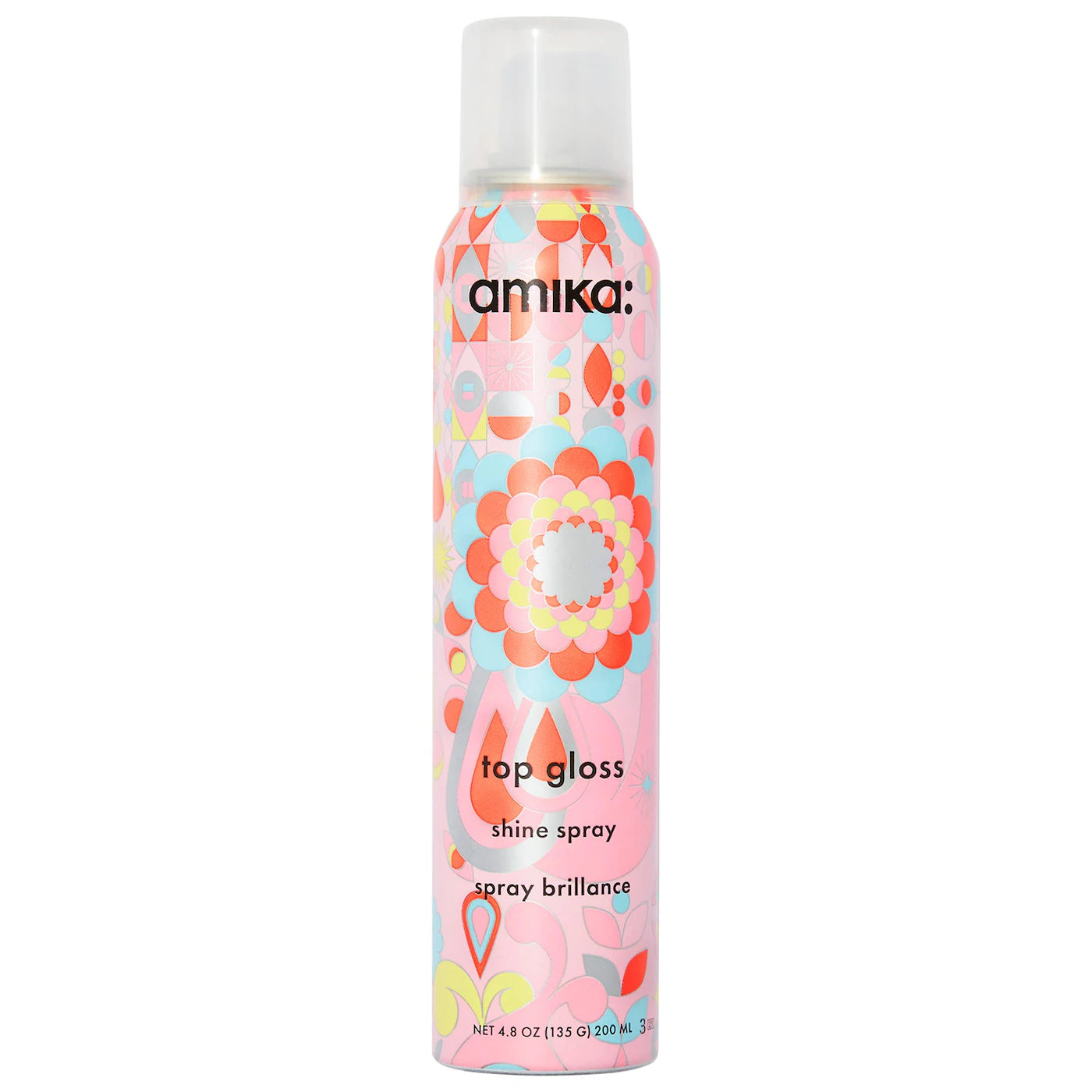 amika Top Gloss Hair Shine Spray 4.8 oz