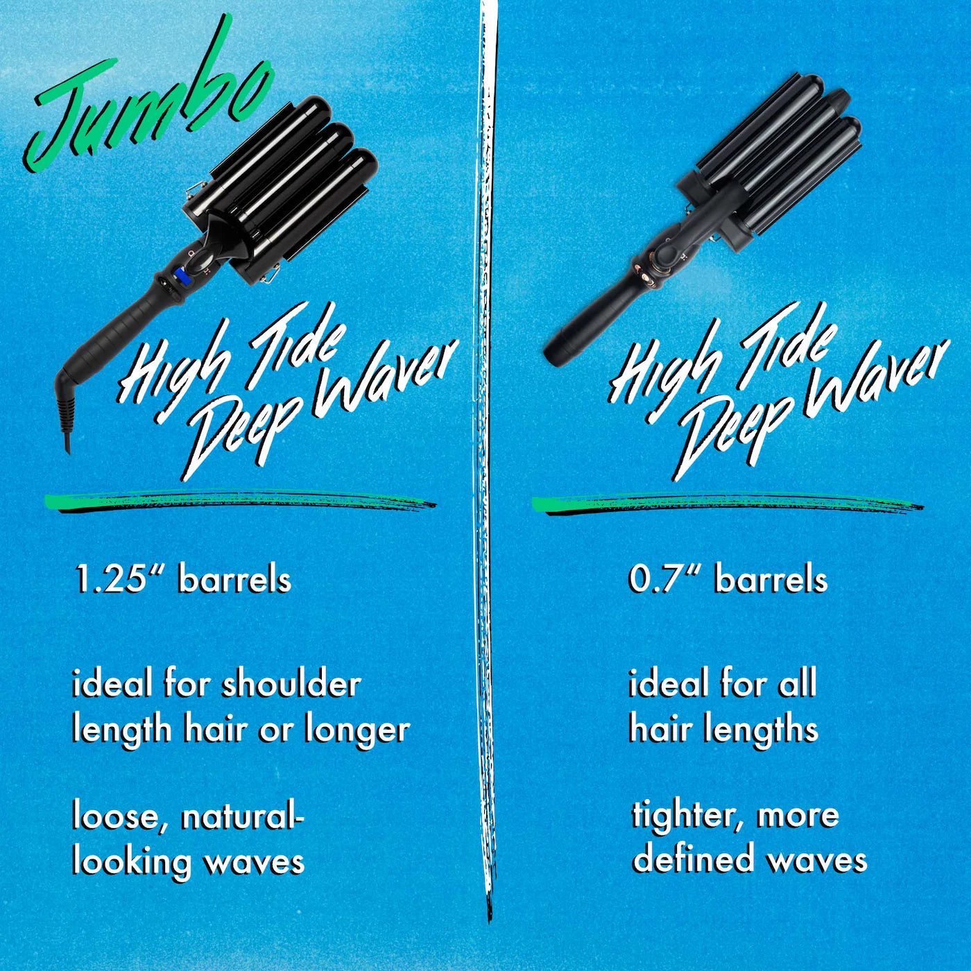 amika High Tide Deep Waver Jumbo 1.25 In.