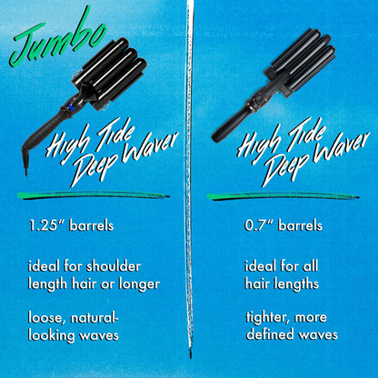 amika High Tide Deep Wave Hair Crimper 0.7 In.